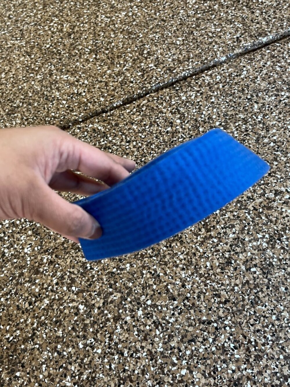 Blue Taekwondo belt size 1 Martial Arts Karate Replacement Belt vintage 90s